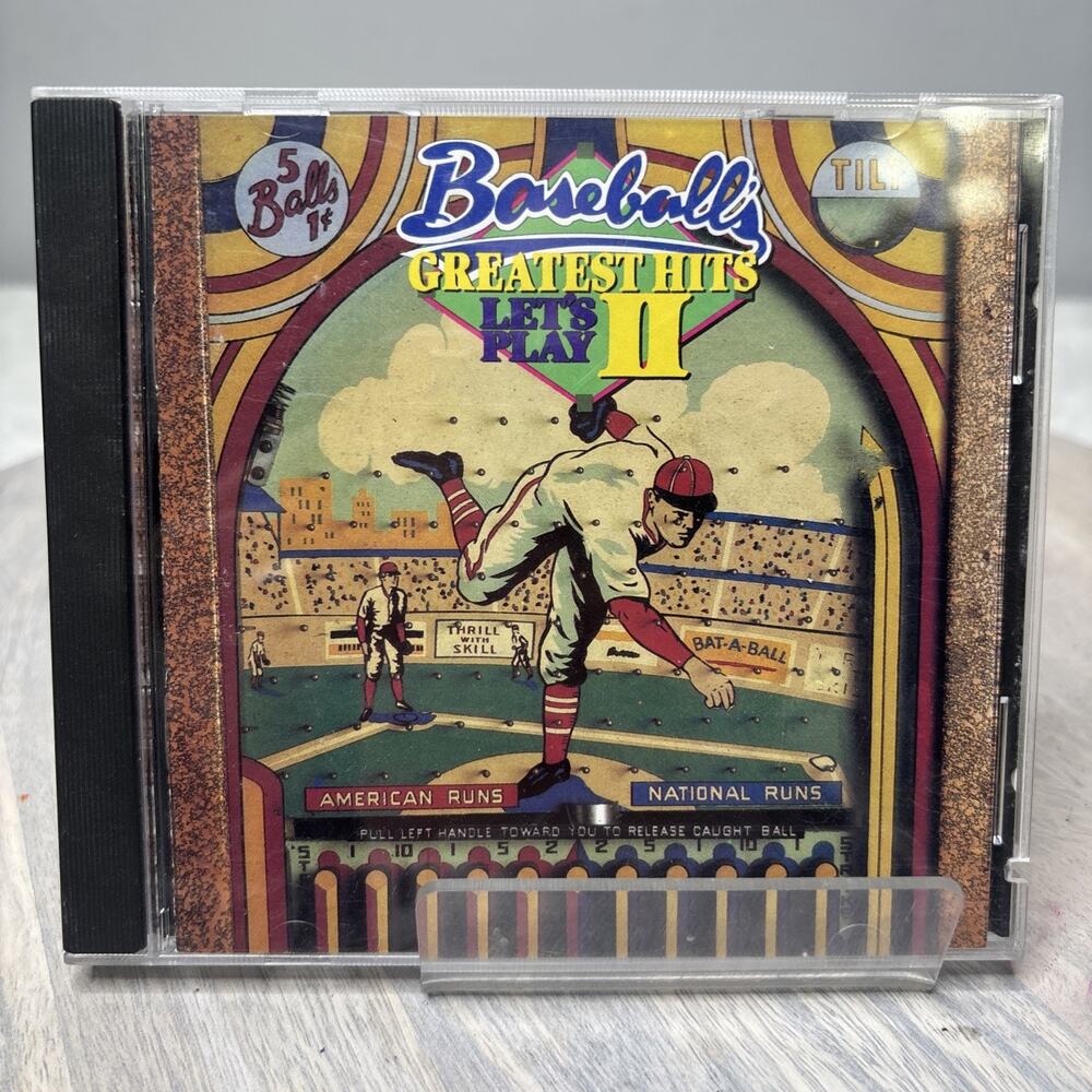 Baseball Greatest Hits Vol II CD Sports Music Compilation